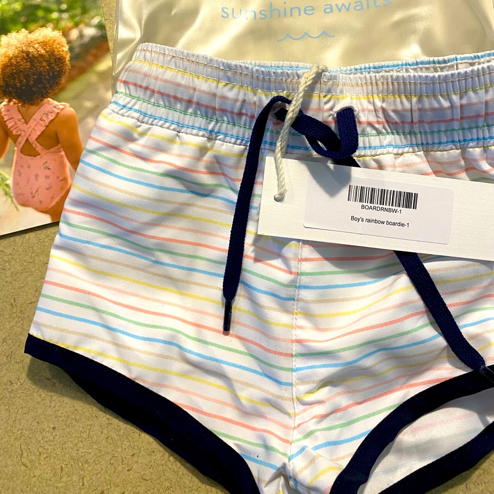 New, Size 1, Minnow swim shorts